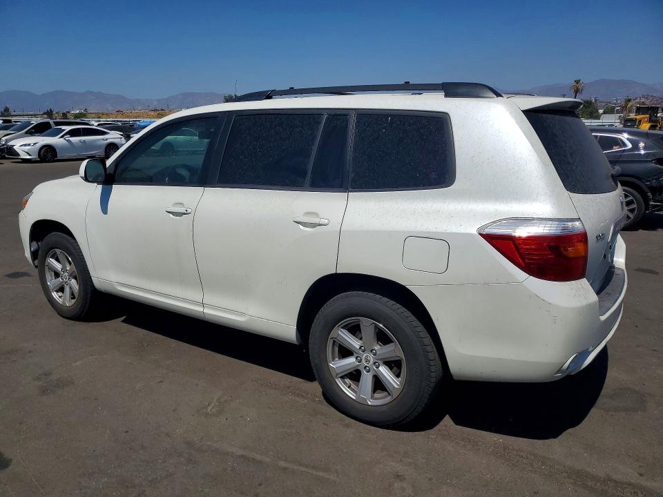 Photo 2 from auction – 2009 TOYOTA HIGHLANDER with VIN JTEDS41A892092806