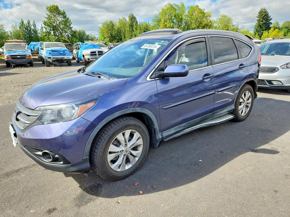 HONDA CR-V 2012 с VIN JHLRM4H77CC020126 - Фото с аукциона