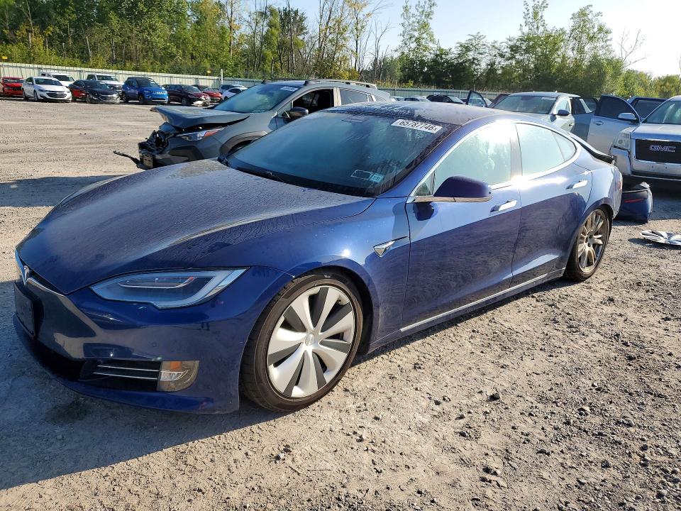 TESLA MODEL S 2020 with VIN 5YJSA1E27LF390333 - Photo from auction
