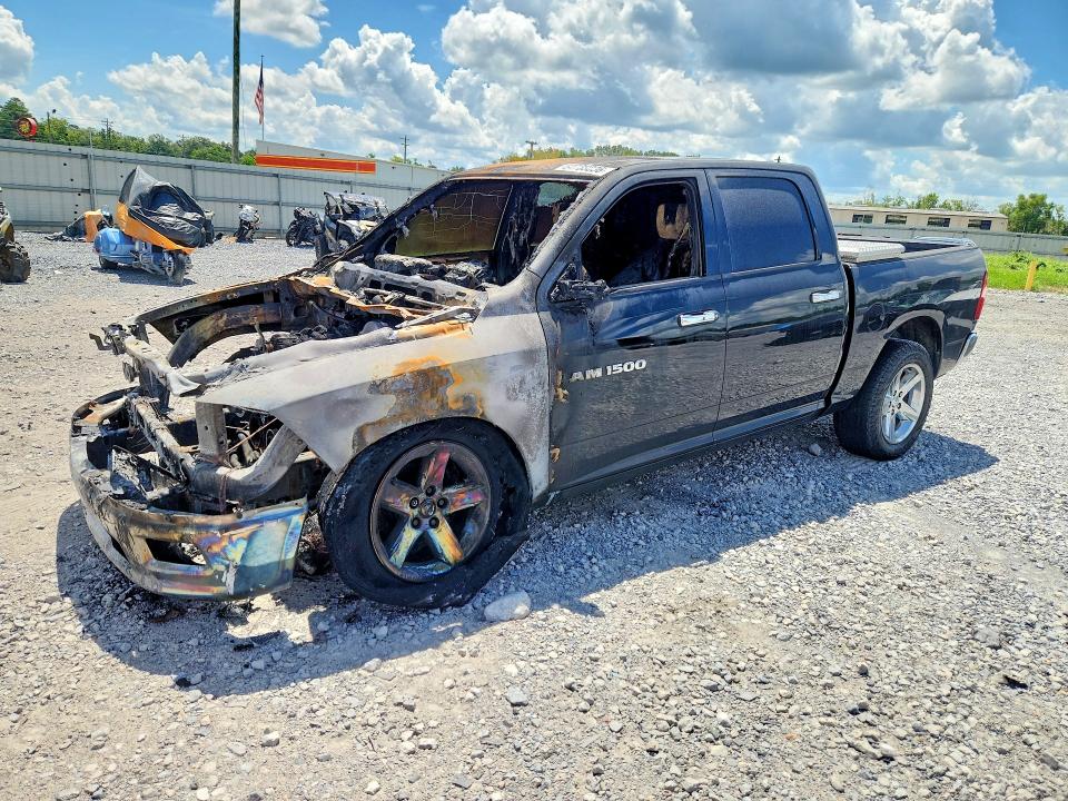 DODGE RAM 1500 2012 with VIN 1C6RD7LT8CS203907 - Photo from auction