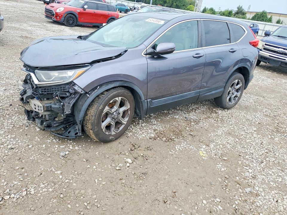 HONDA CR-V 2017 with VIN 2HKRW2H50HH608228 - Photo from auction
