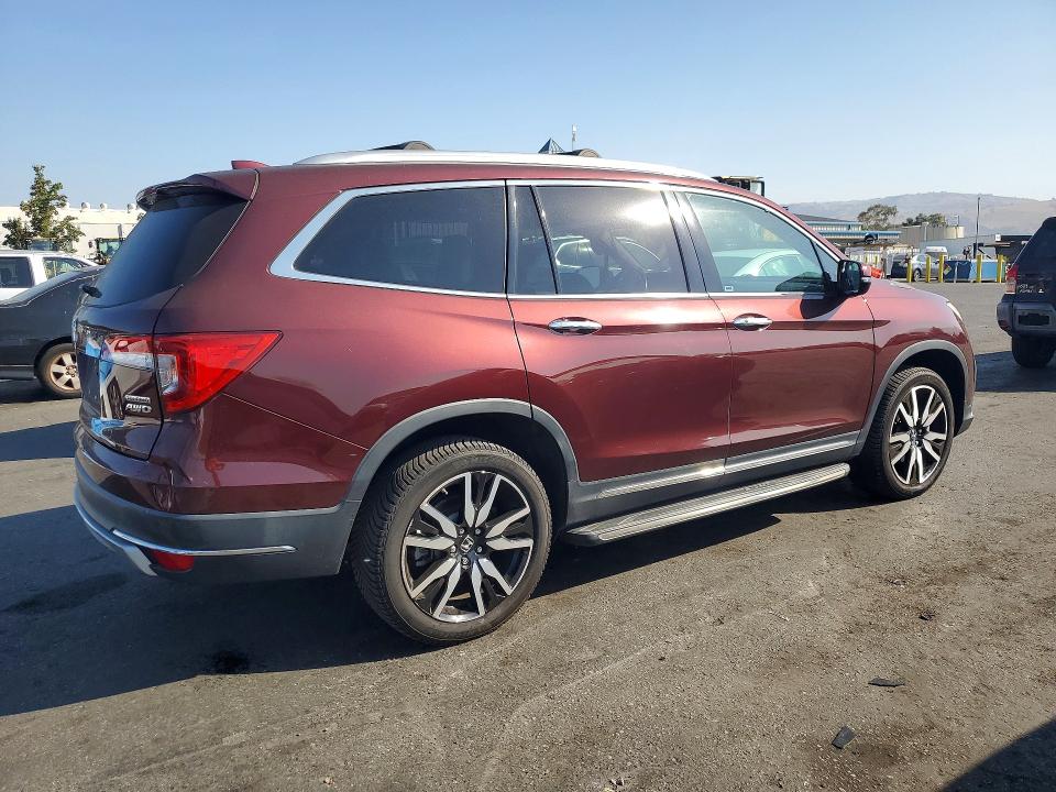 Photo 3 from auction – 2019 HONDA PILOT with VIN 5FNYF6H98KB079638
