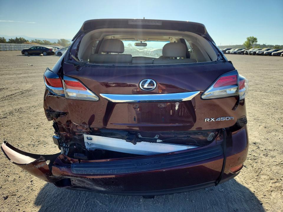 Photo 6 from auction – 2015 LEXUS RX with VIN 2T2BC1BA7FC007811