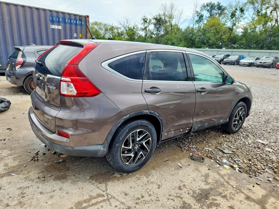 Photo 3 from auction – 2016 HONDA CR-V with VIN 2HKRM4H49GH683050