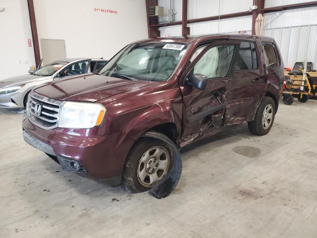HONDA PILOT 2012 with VIN 5FNYF3H29CB039278 - Photo from auction