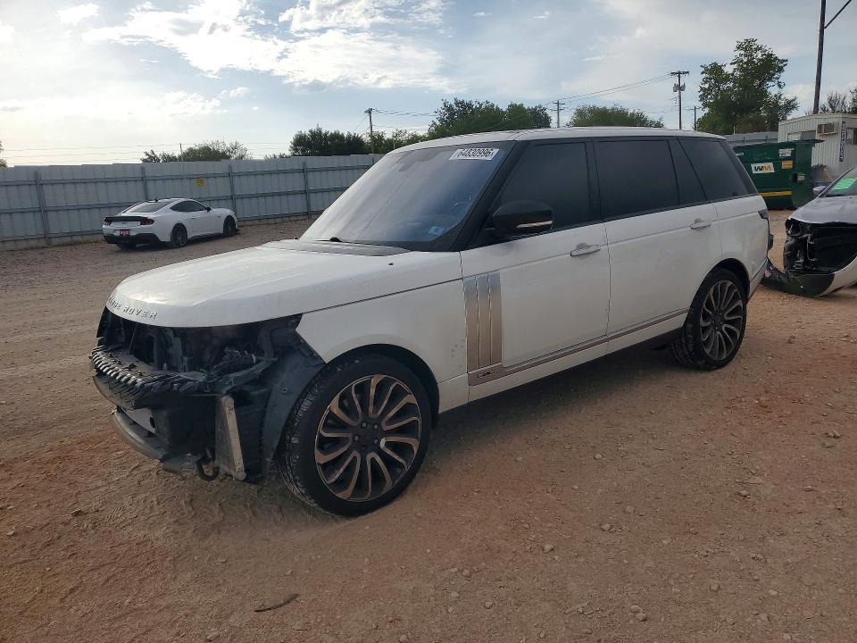 LAND ROVER RANGE ROVER 2016 with VIN SALGV3EF3GA271453 - Photo from auction