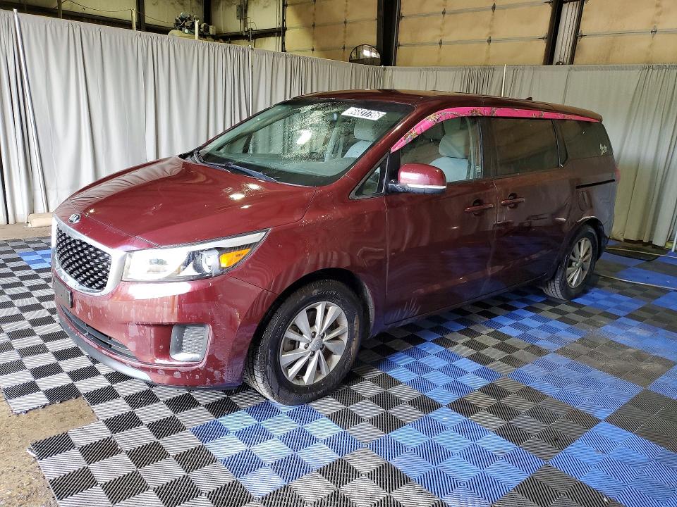 KIA SEDONA 2017 with VIN KNDMB5C17H6219575 - Photo from auction