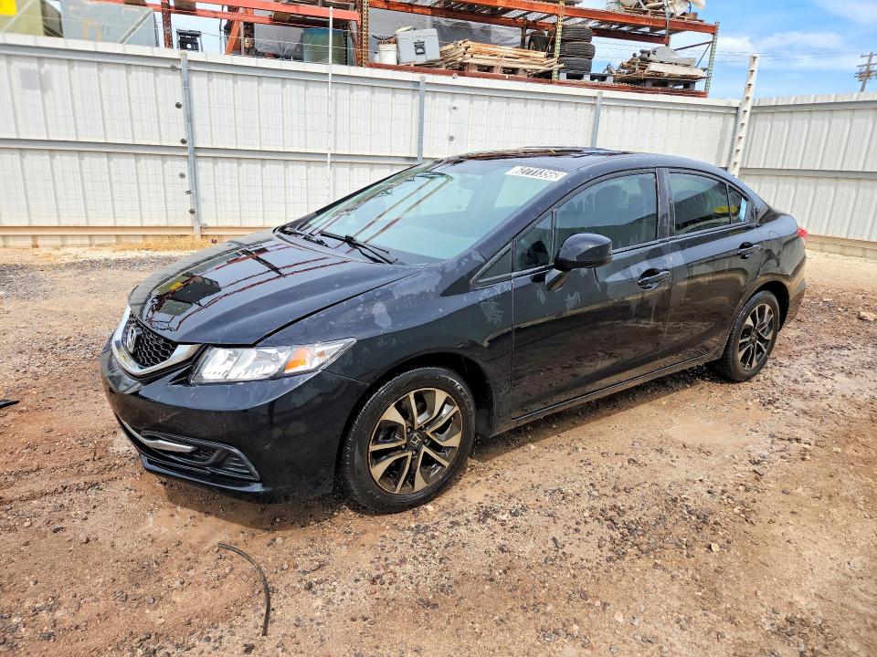 HONDA CIVIC 2013 с VIN 2HGFB2F81DH532020 - Снимка от търг
