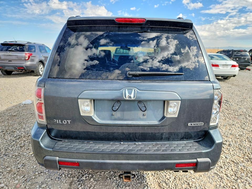 Photo 6 from auction – 2006 HONDA PILOT with VIN 2HKYF18506H535008