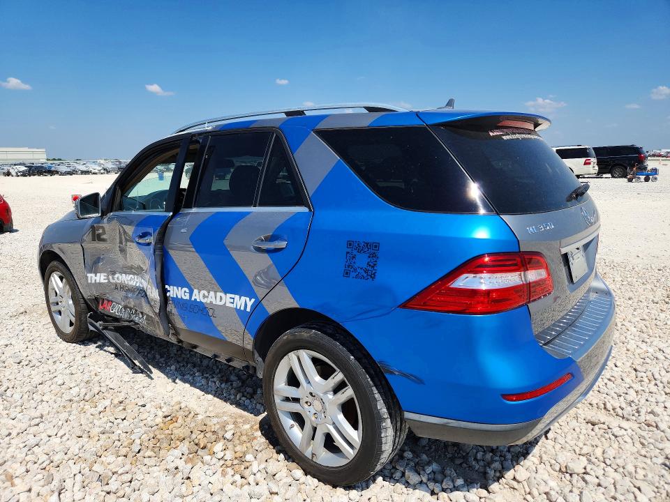 Photo 2 from auction – 2015 MERCEDES-BENZ ML with VIN 4JGDA5JB0FA479871