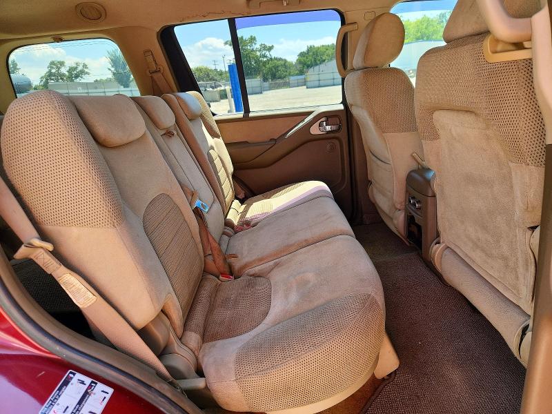 Photo 11 from auction – 2005 NISSAN PATHFINDER with VIN 5N1AR18U05C751270