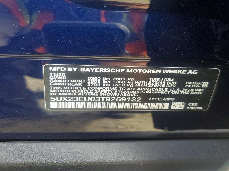 Снимка 14 от търг – 2026 BMW X5 с VIN 5UX23EU03T9269132