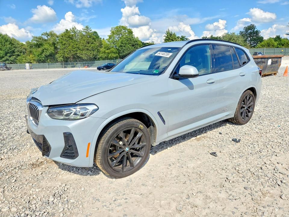 Foto 1 de la subasta – 2022 BMW X3 con VIN 5UX53DP07N9J77916