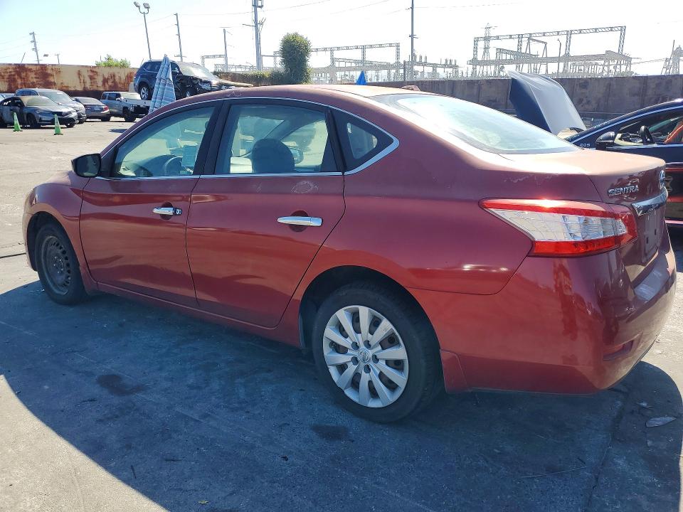 Photo 2 from auction – 2015 NISSAN SENTRA with VIN 3N1AB7AP9FY372893