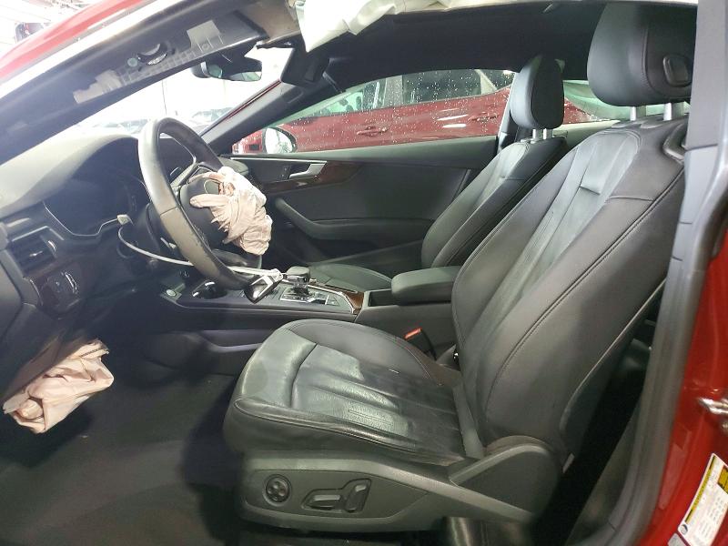 Photo 7 from auction – 2018 AUDI A5 with VIN WAUPNAF57JA024121