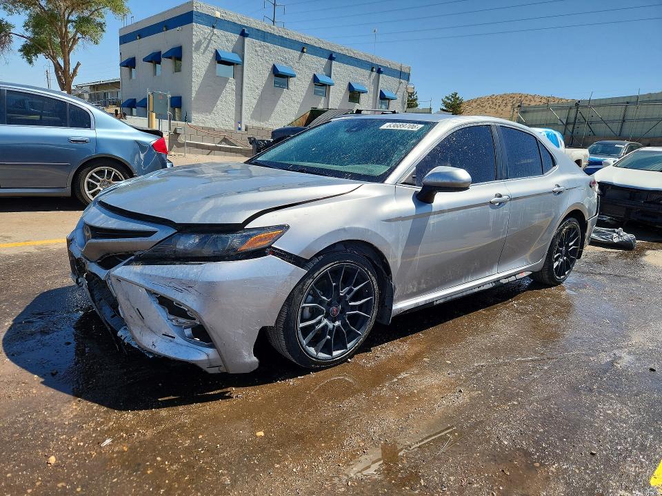 TOYOTA CAMRY 2021 with VIN 4T1G11AK2MU603852 - Photo from auction