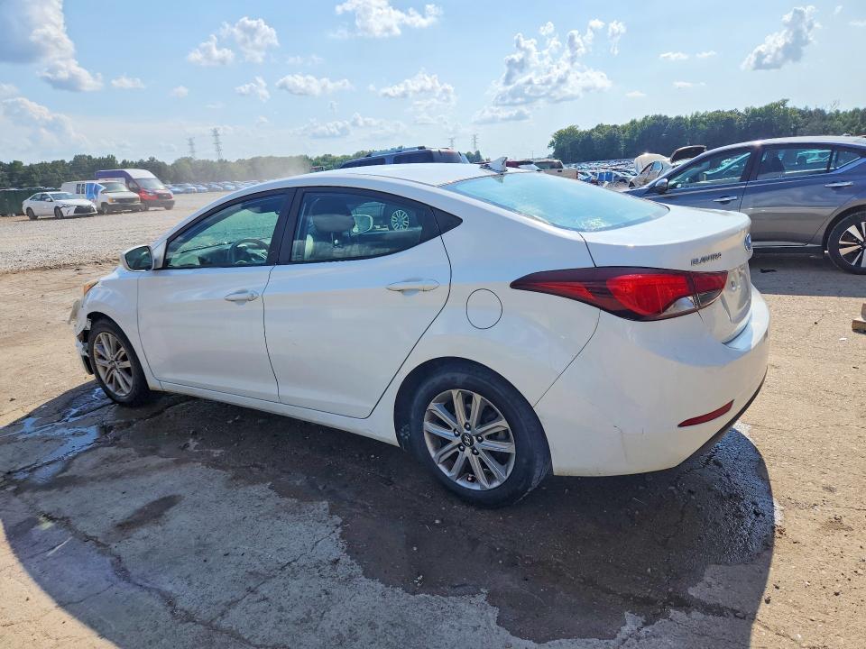 Photo 2 from auction – 2016 HYUNDAI ELANTRA with VIN 5NPDH4AE4GH762871