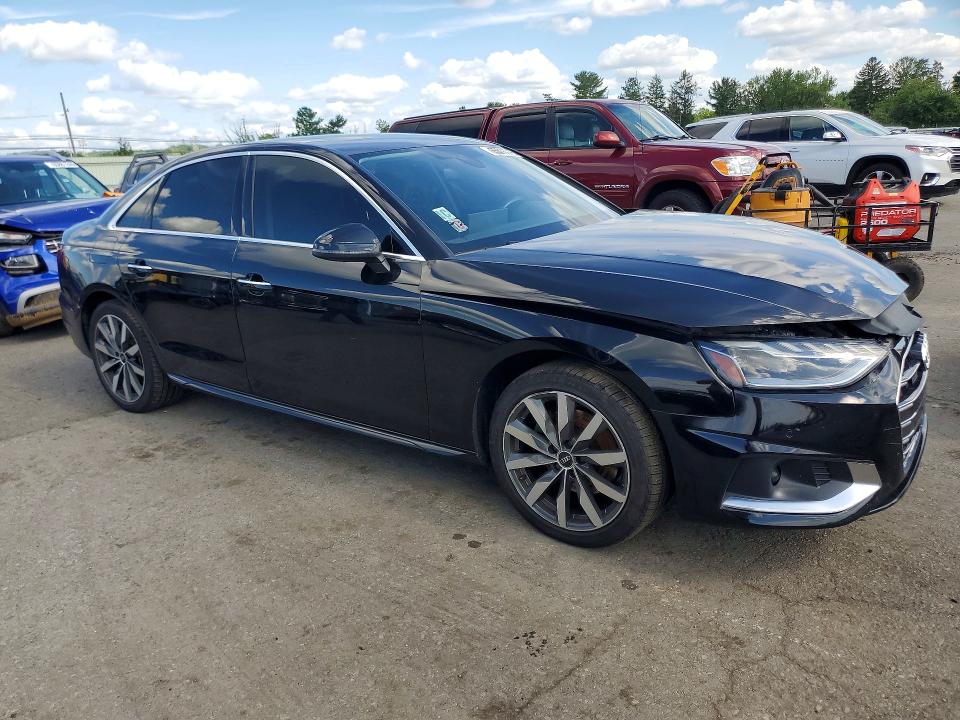 Photo 4 from auction – 2021 AUDI A4 with VIN WAUBBAF43MN006917