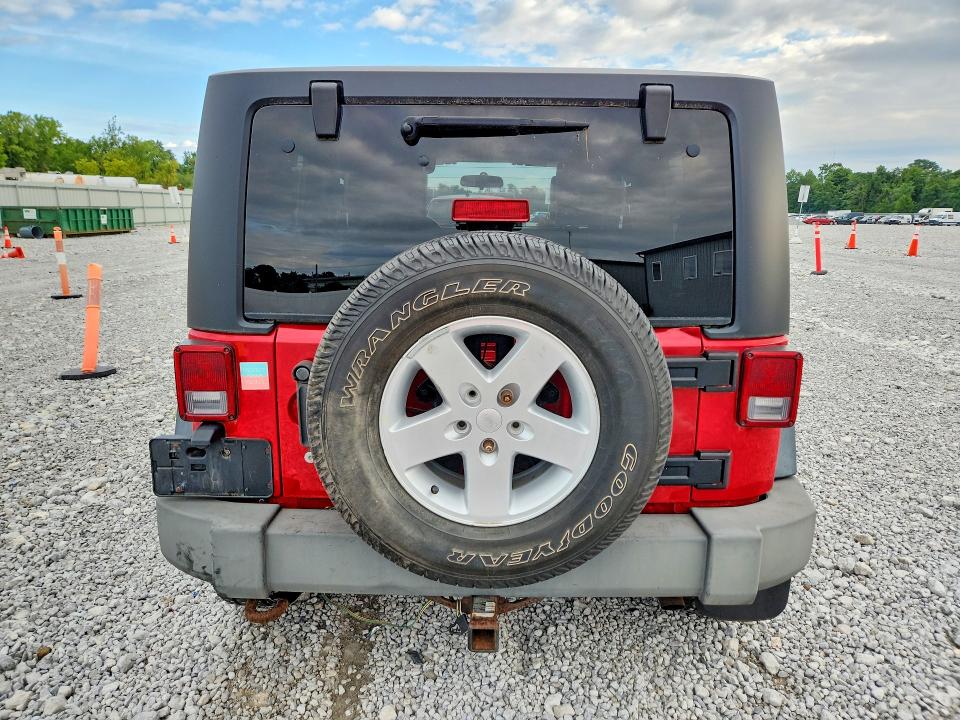 Photo 6 from auction – 2009 JEEP WRANGLER with VIN 1J4FA24119L764094