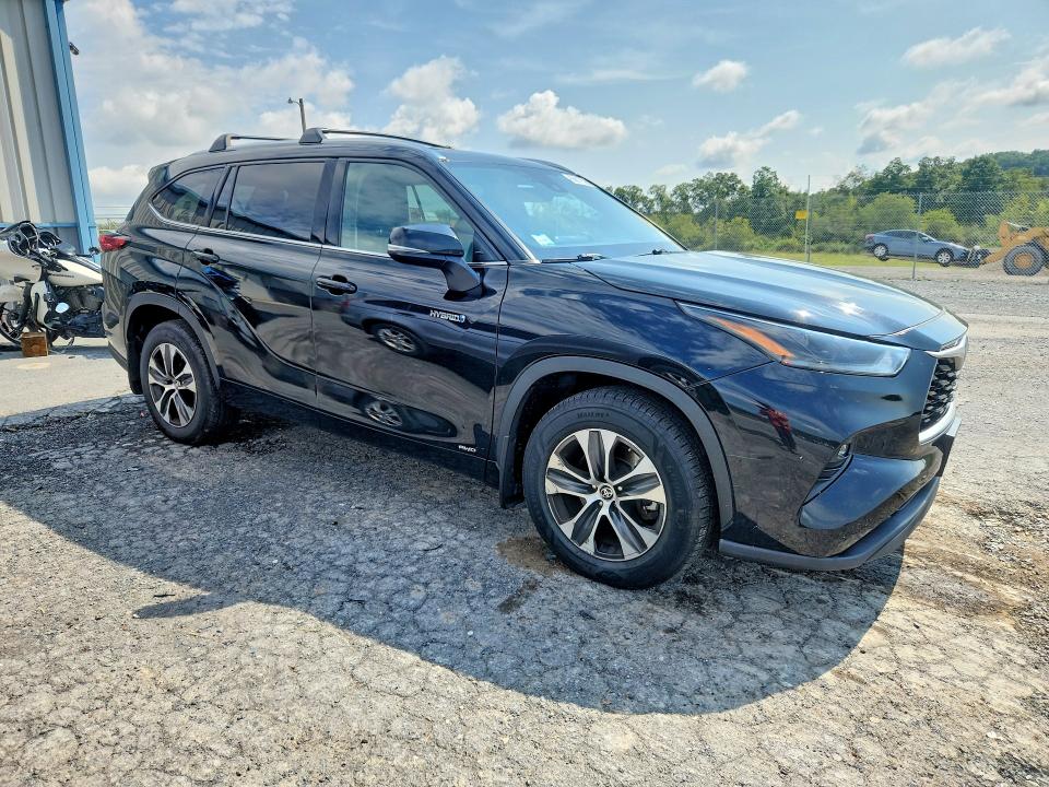 Photo 4 from auction – 2021 TOYOTA HIGHLANDER with VIN 5TDGBRCHXMS514326