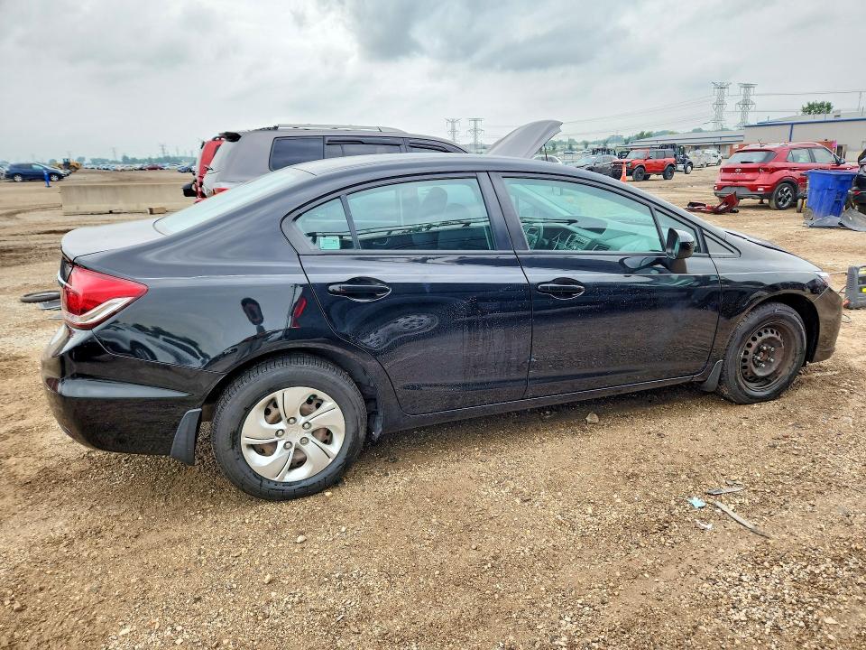 Photo 3 from auction – 2015 HONDA CIVIC with VIN 19XFB2F50FE120187
