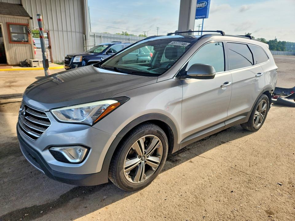 HYUNDAI SANTA FE 2014 with VIN KM8SRDHF0EU081401 - Photo from auction