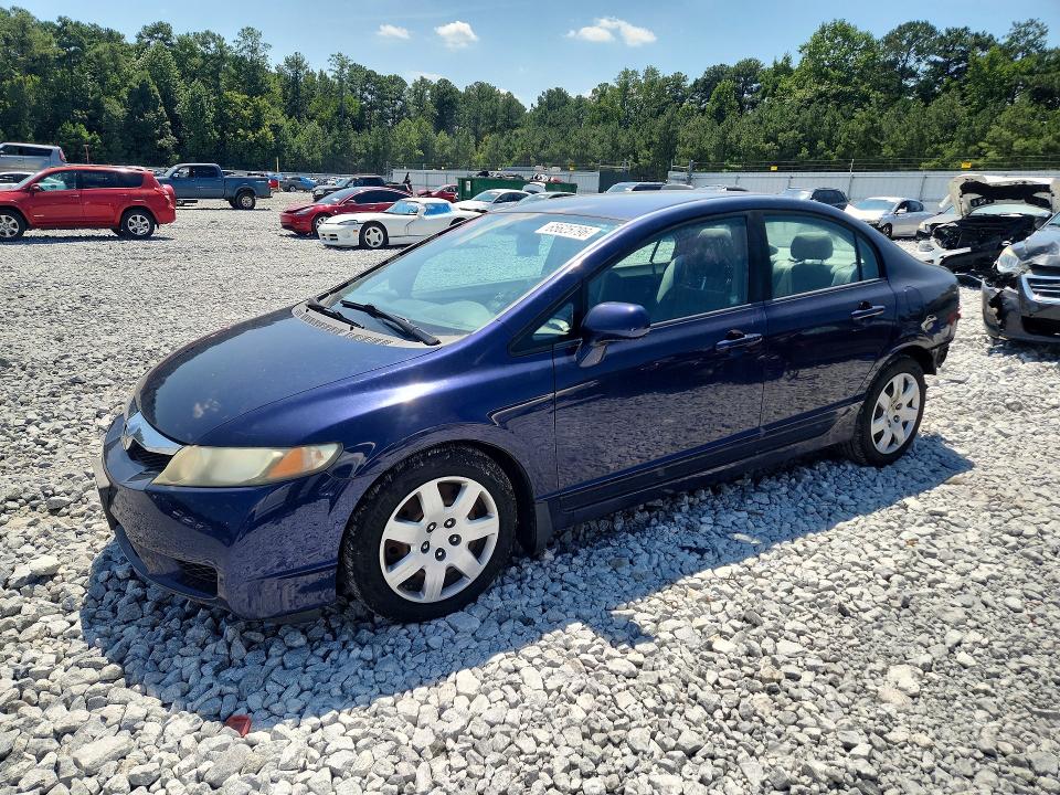HONDA CIVIC 2010 with VIN 19XFA1F55AE026568 - Photo from auction