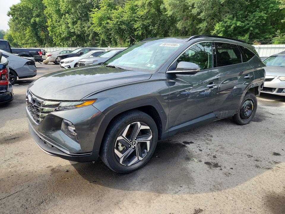 HYUNDAI TUCSON 2024 с VIN KM8JFDD22RU158444 - Снимка от търг