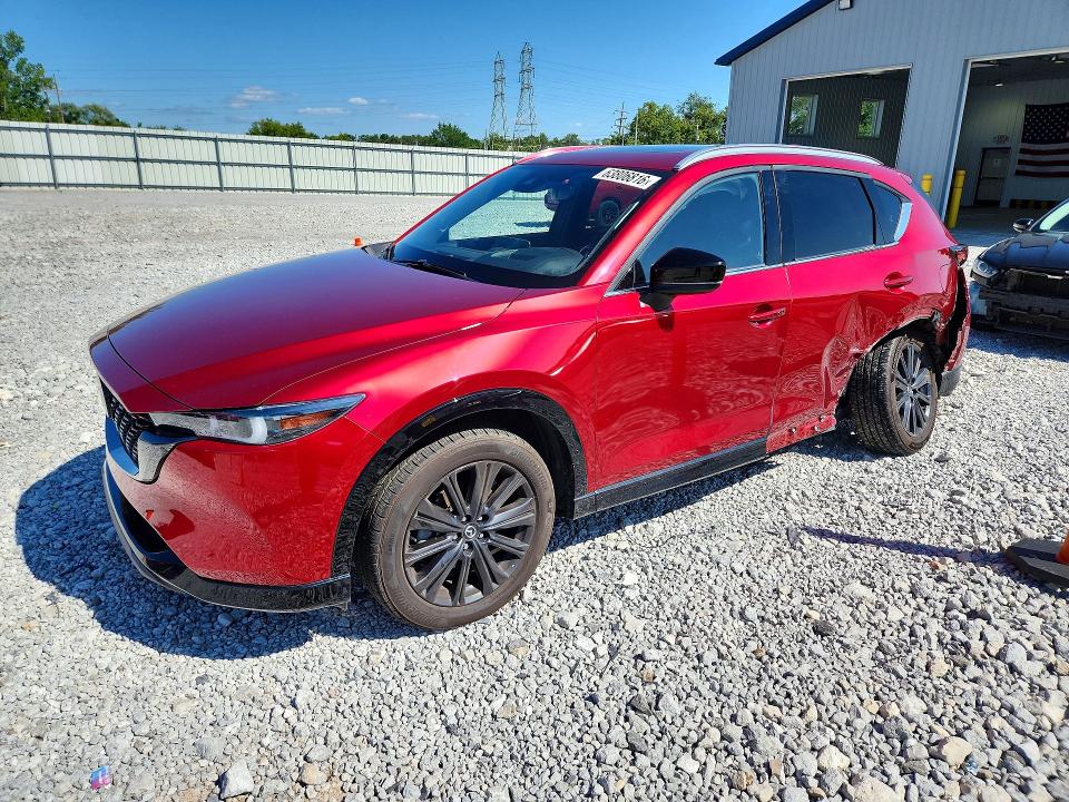 MAZDA CX-5 2022 with VIN JM3KFBAY1N0589744 - Photo from auction