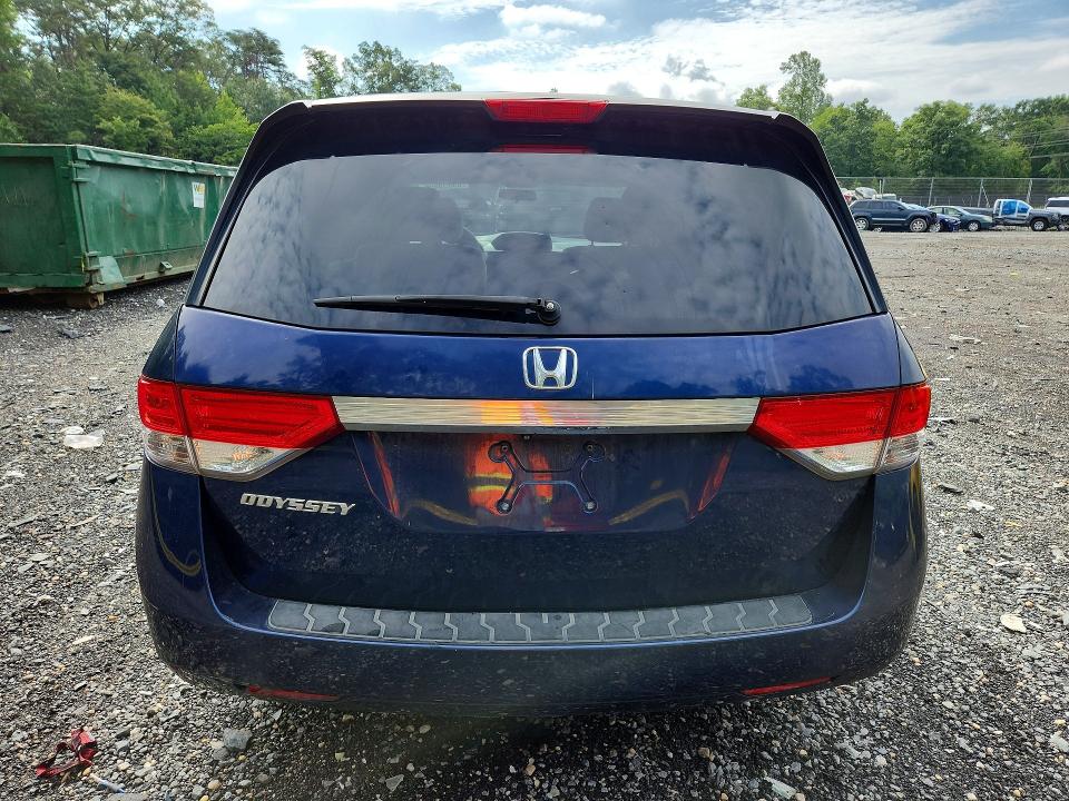Photo 6 from auction – 2014 HONDA ODYSSEY with VIN 5FNRL5H41EB077634