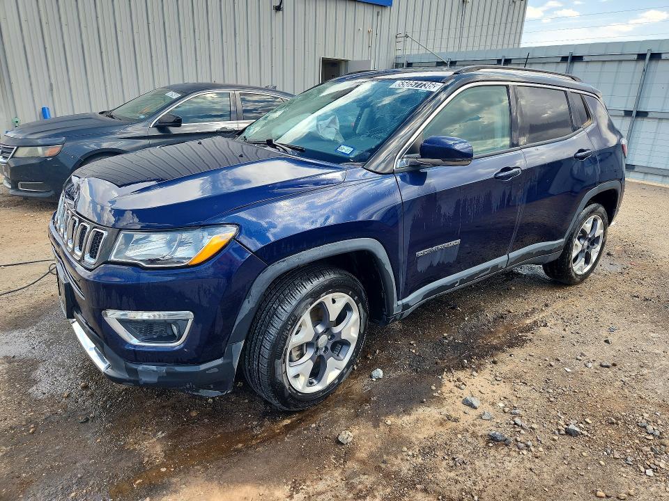 JEEP COMPASS 2020 with VIN 3C4NJDCBXLT208529 - Photo from auction