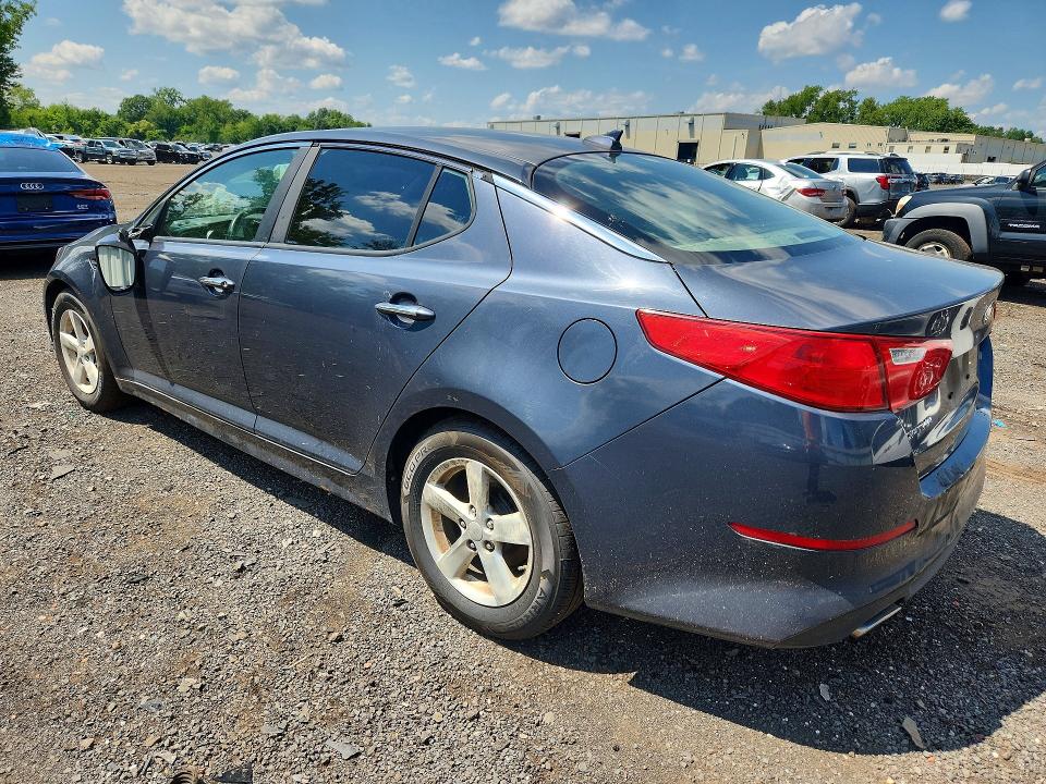 Photo 2 from auction – 2015 KIA OPTIMA with VIN KNAGM4A76F5557669
