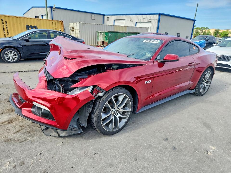 FORD MUSTANG 2015 with VIN 1FA6P8CF3F5366654 - Photo from auction