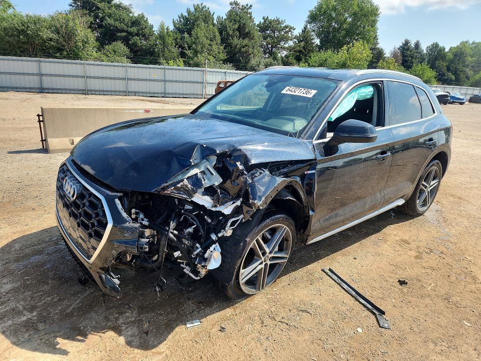 AUDI Q5 E 2021 with VIN WA1E2AFY6M2026481 - Photo from auction