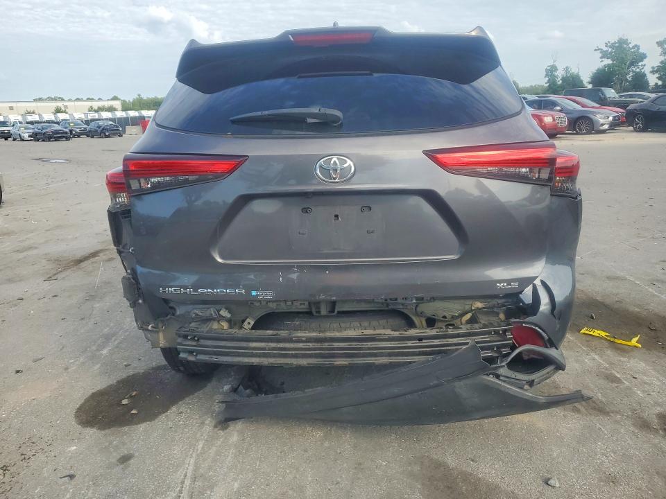 Photo 6 from auction – 2020 TOYOTA HIGHLANDER with VIN 5TDGZRAH0LS006931