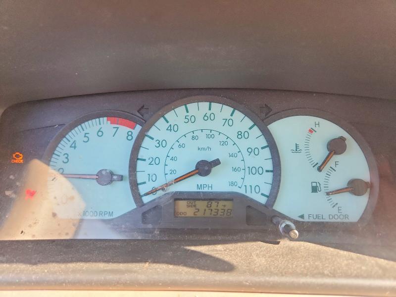 Photo 9 from auction – 2003 TOYOTA COROLLA with VIN 1NXBR32E03Z078439
