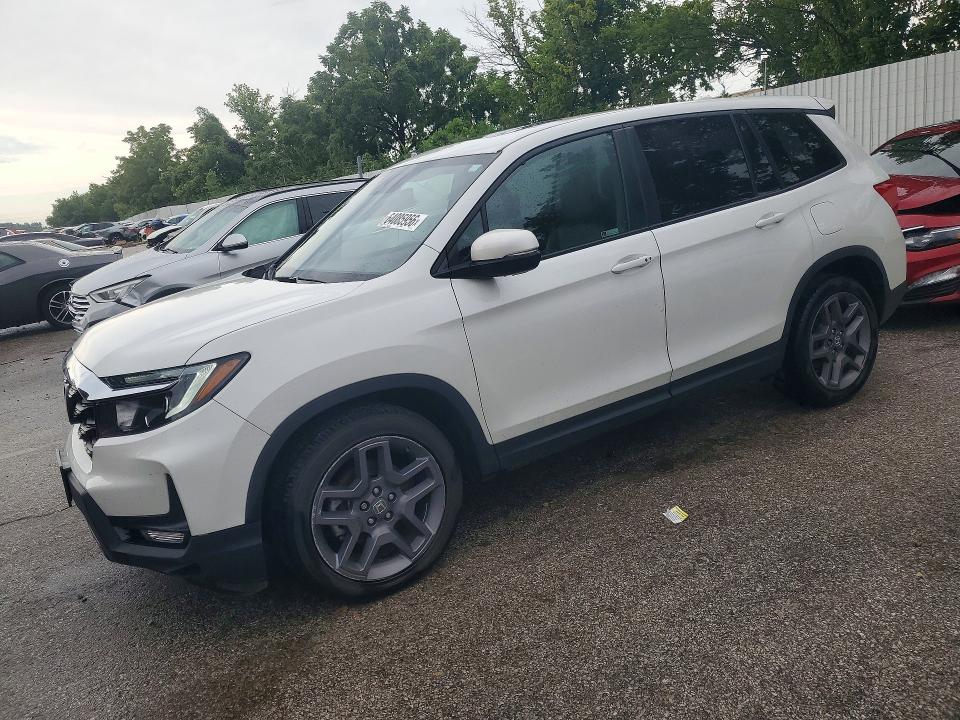 HONDA PASSPORT 2022 with VIN 5FNYF7H50NB006254 - Photo from auction