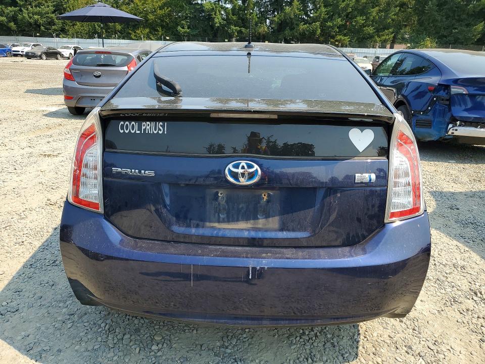 Photo 6 from auction – 2013 TOYOTA PRIUS with VIN JTDKN3DUXD1718762