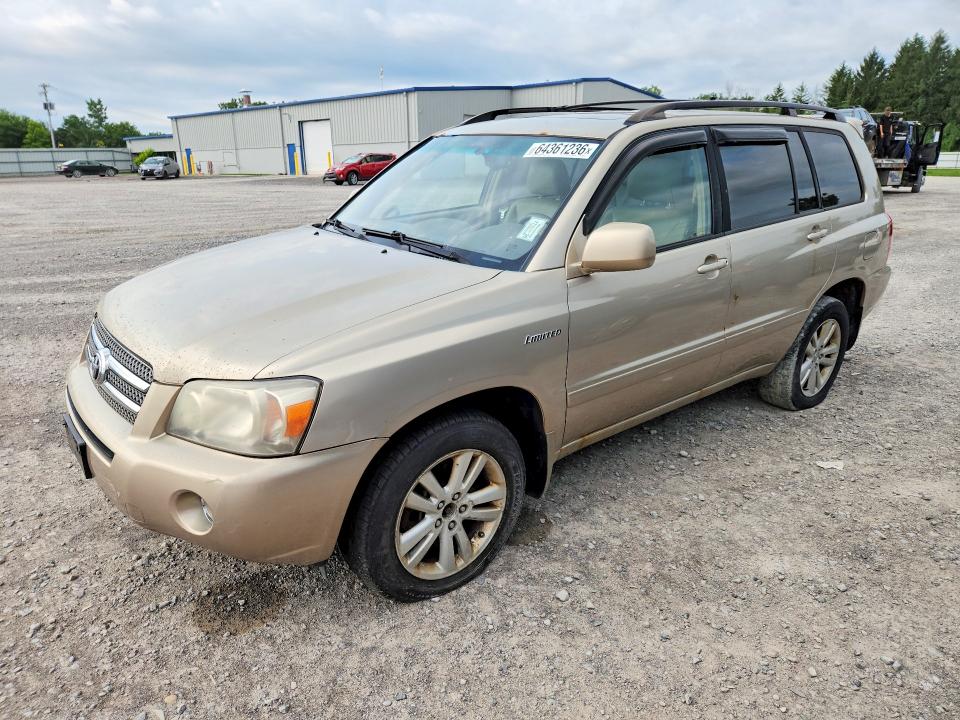 TOYOTA HIGHLANDER 2006 with VIN JTEEW21A460006749 - Photo from auction