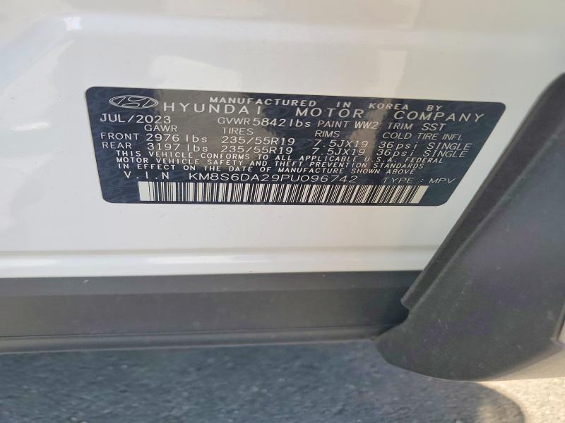 Photo 14 from auction – 2023 HYUNDAI SANTA FE with VIN KM8S6DA29PU096742