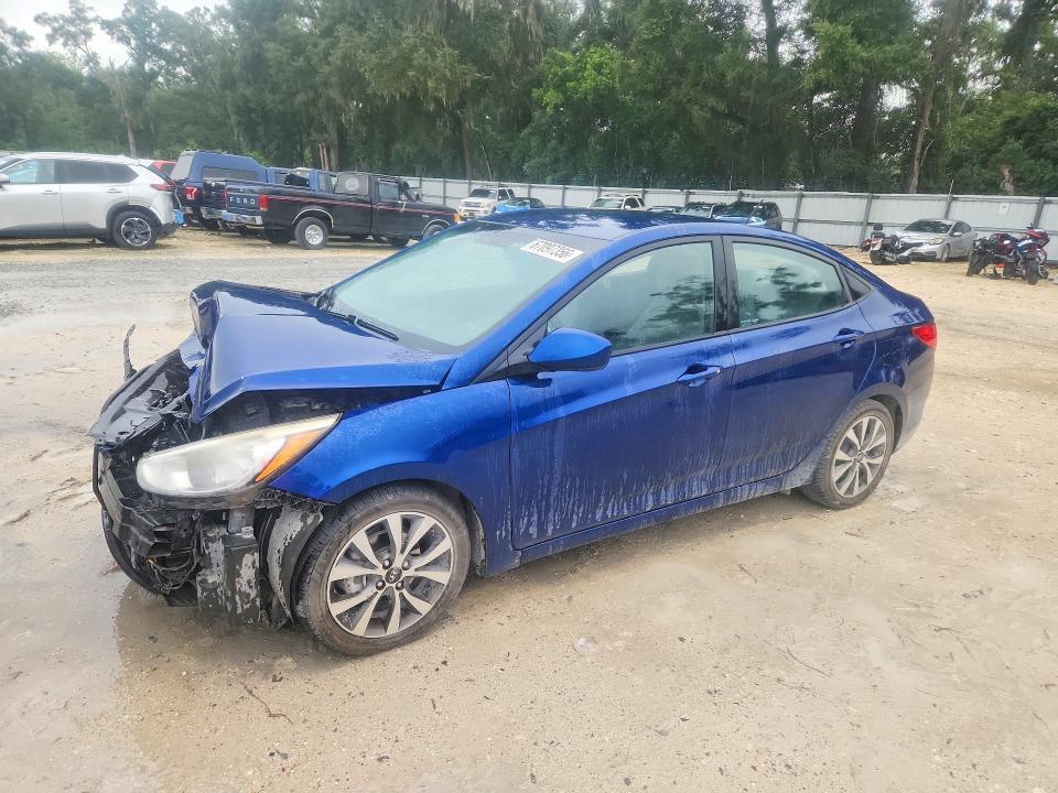 HYUNDAI ACCENT 2017 with VIN KMHCT4AE8HU331625 - Photo from auction