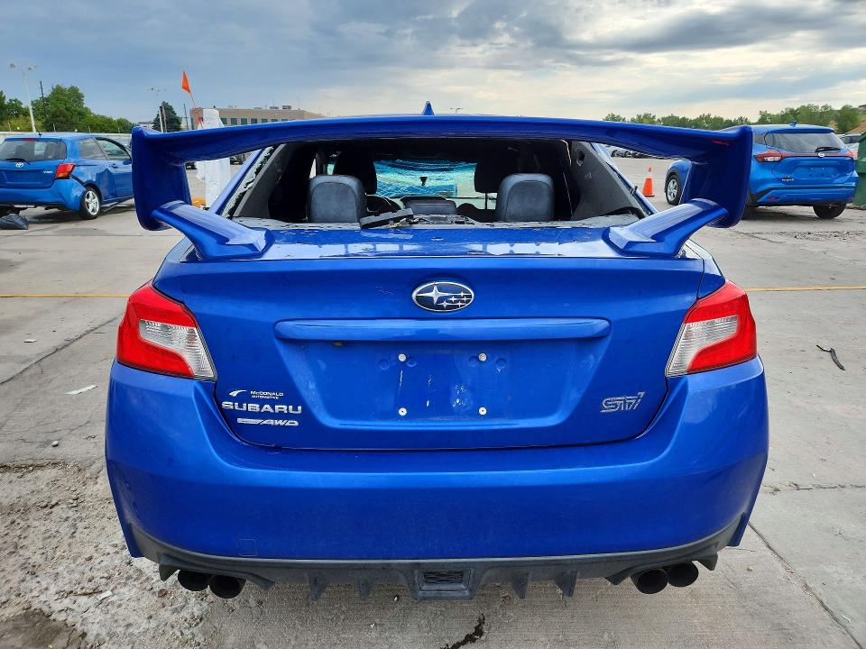 Photo 6 from auction – 2016 SUBARU WRX with VIN JF1VA2M66G9808622