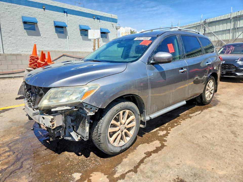 NISSAN PATHFINDER 2015 con VIN 5N1AR2MN3FC701291 - Foto de la subasta