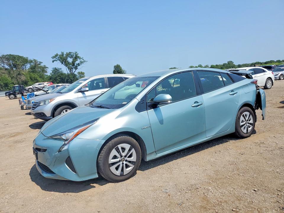 Photo 1 from auction – 2018 TOYOTA PRIUS with VIN JTDKBRFU4J3591337