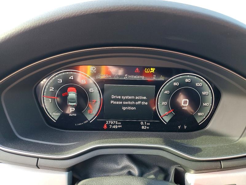 Photo 9 from auction – 2023 AUDI A4 with VIN WAUEAAF46PN008231