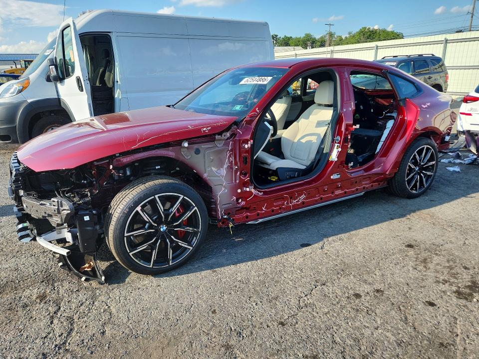 BMW I4 2025 with VIN WBY33HD01SFV82492 - Photo from auction