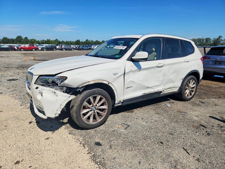 BMW X3 2014 with VIN 5UXWX9C56E0D30378 - Photo from auction