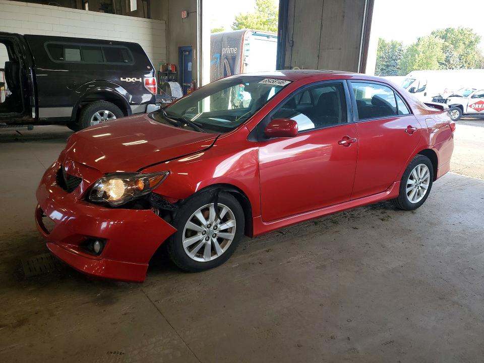 TOYOTA COROLLA 2010 with VIN 1NXBU4EE5AZ337052 - Photo from auction