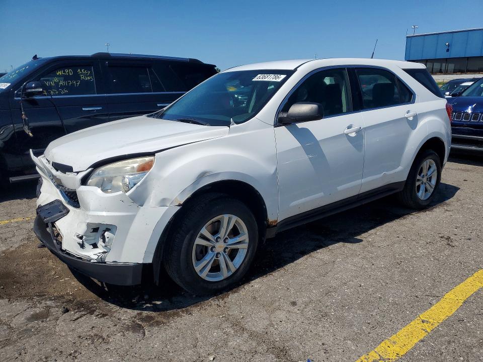 CHEVROLET EQUINOX 2011 with VIN 2CNFLCEC9B6344650 - Photo from auction
