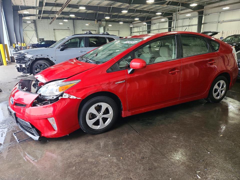 TOYOTA PRIUS 2015 with VIN JTDKN3DU0F0453083 - Photo from auction